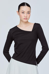 Asymmetrical Long Sleeve Top