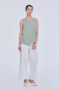 Asymmetrical Sleeveless Top