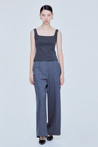 Square Neck Jersey Top