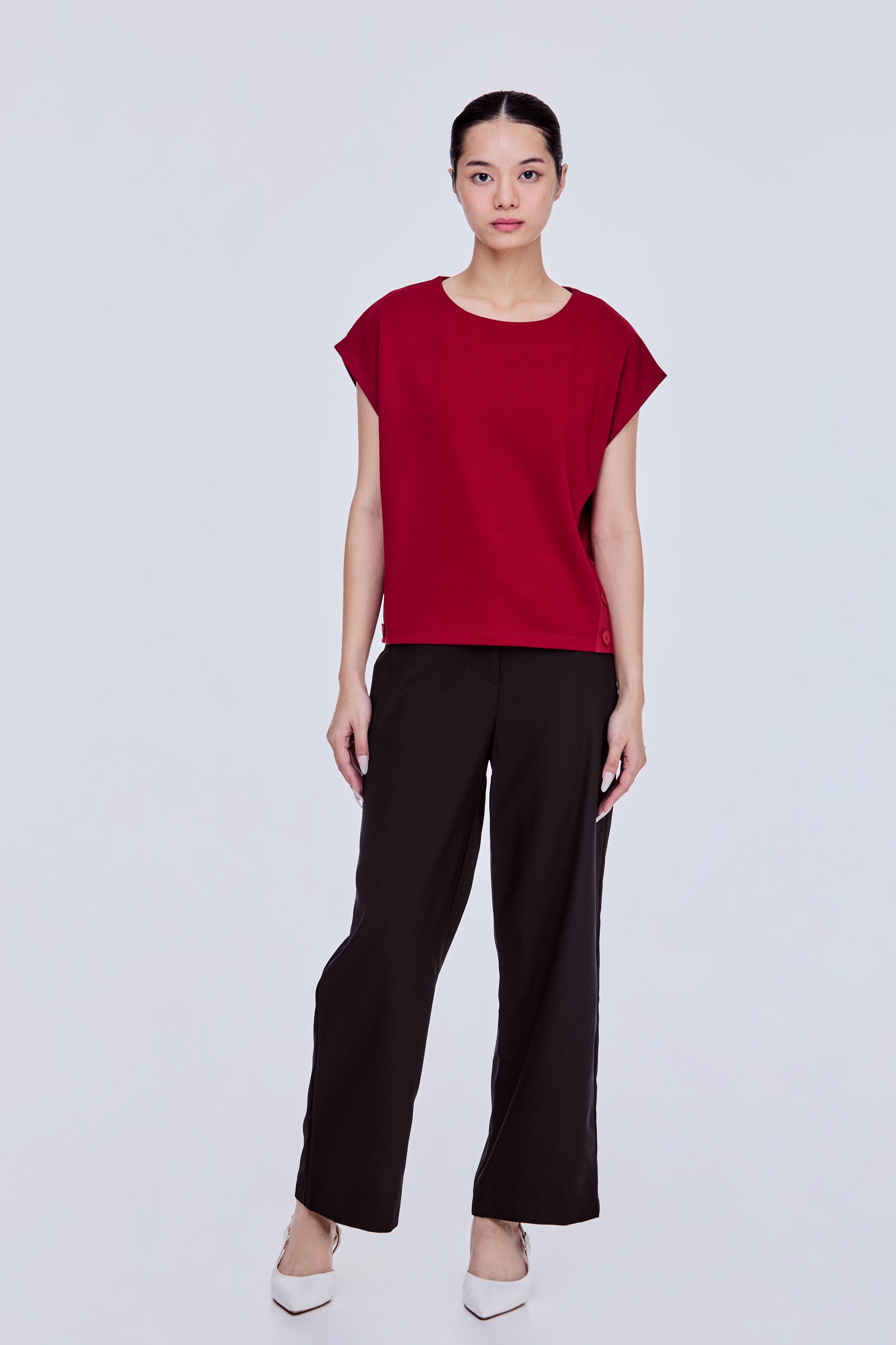 Boxy Contrast Tee