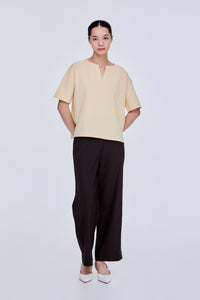 Basic Split Crew Tee