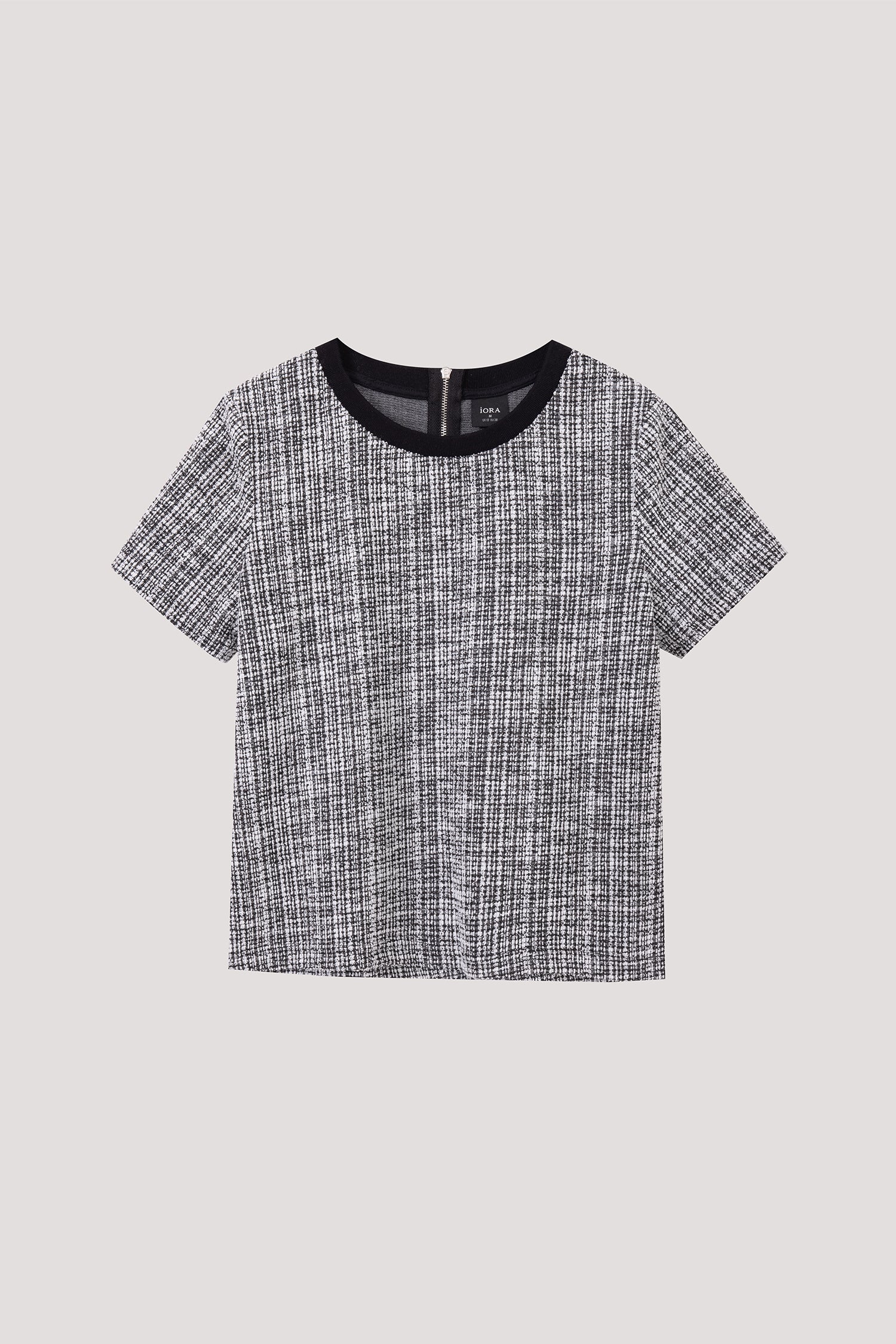 Boucle Tweed Tee