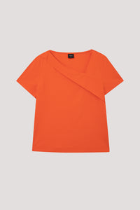 Asymmetrical Neck Blouse