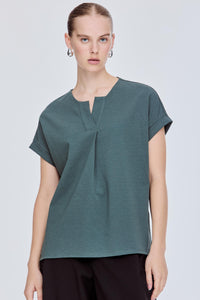 V-Surpliced Tee