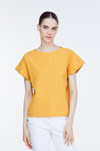 Frill Sleeved Magyar Tee