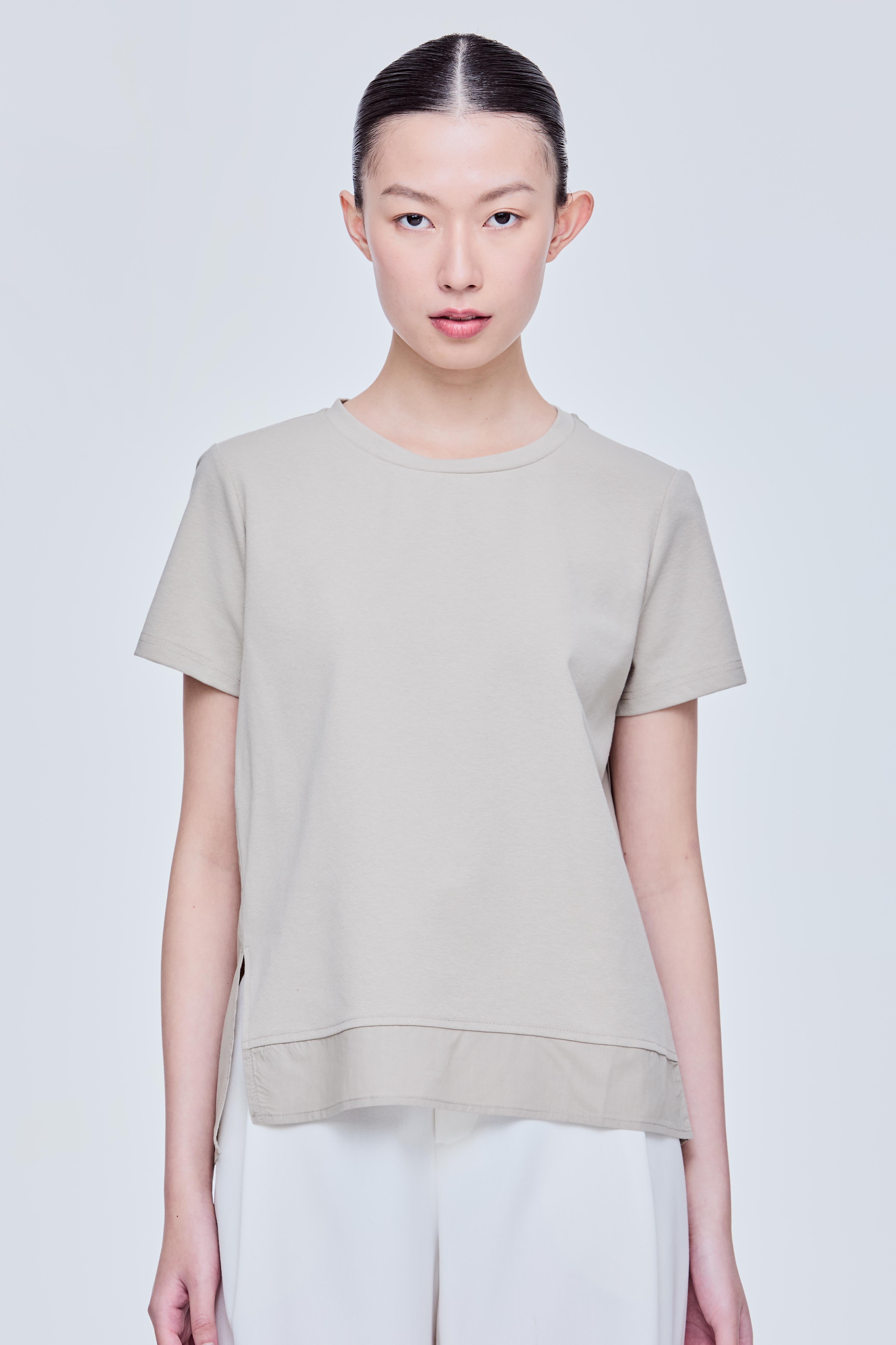 Asymmetrical Slit Tee Iora Malaysia