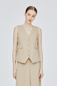 Basic Buttoned Waistcoat