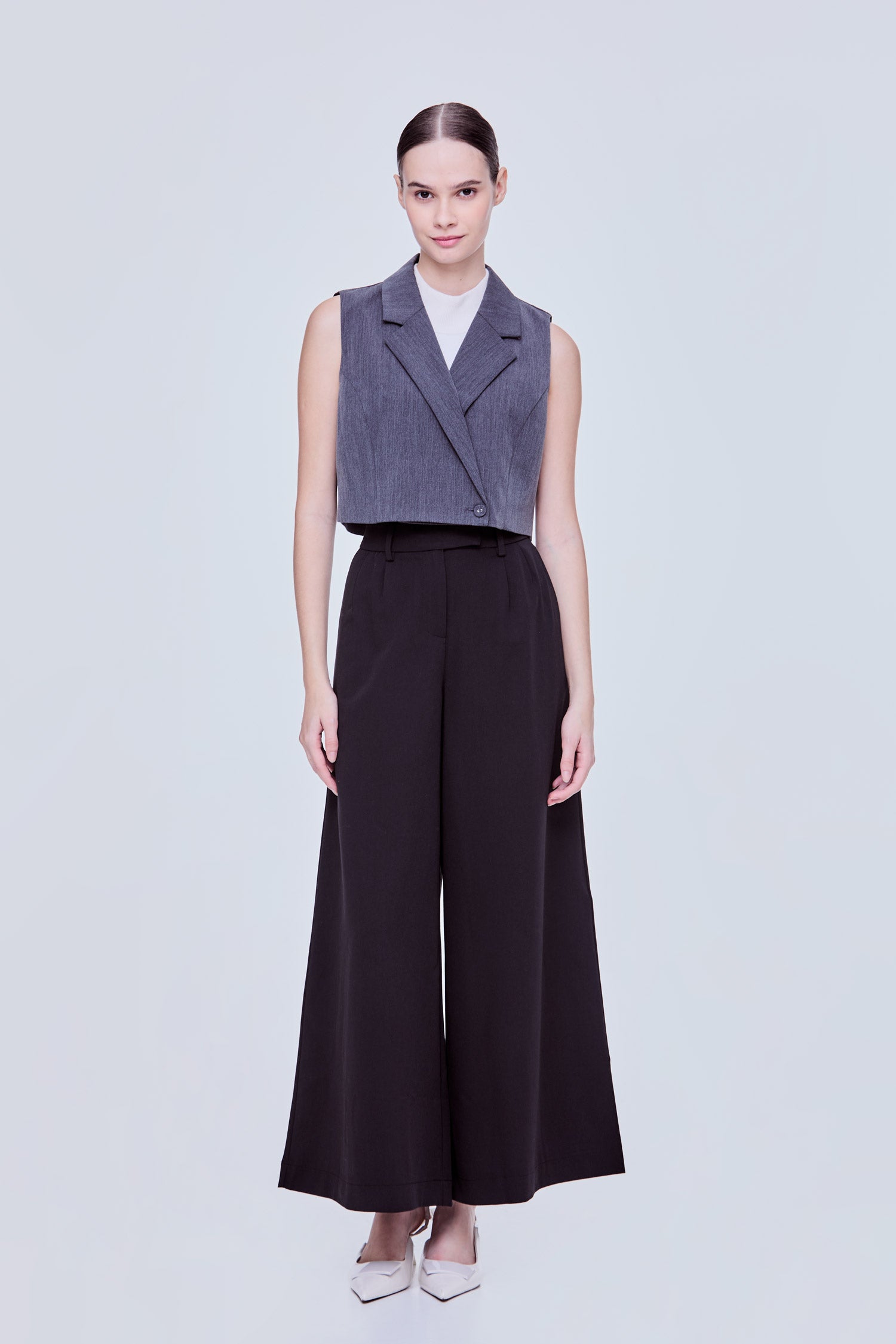 Cropped Waist Coat