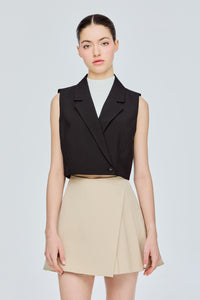 Cropped Waist Coat