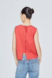 Classic Sleeveless Blouse