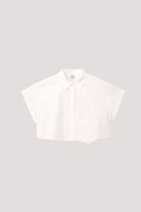 Cropped Collared Shirt