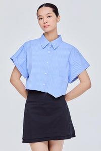 Cropped Collared Shirt