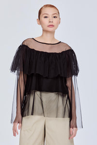 Sheer Tullie Top