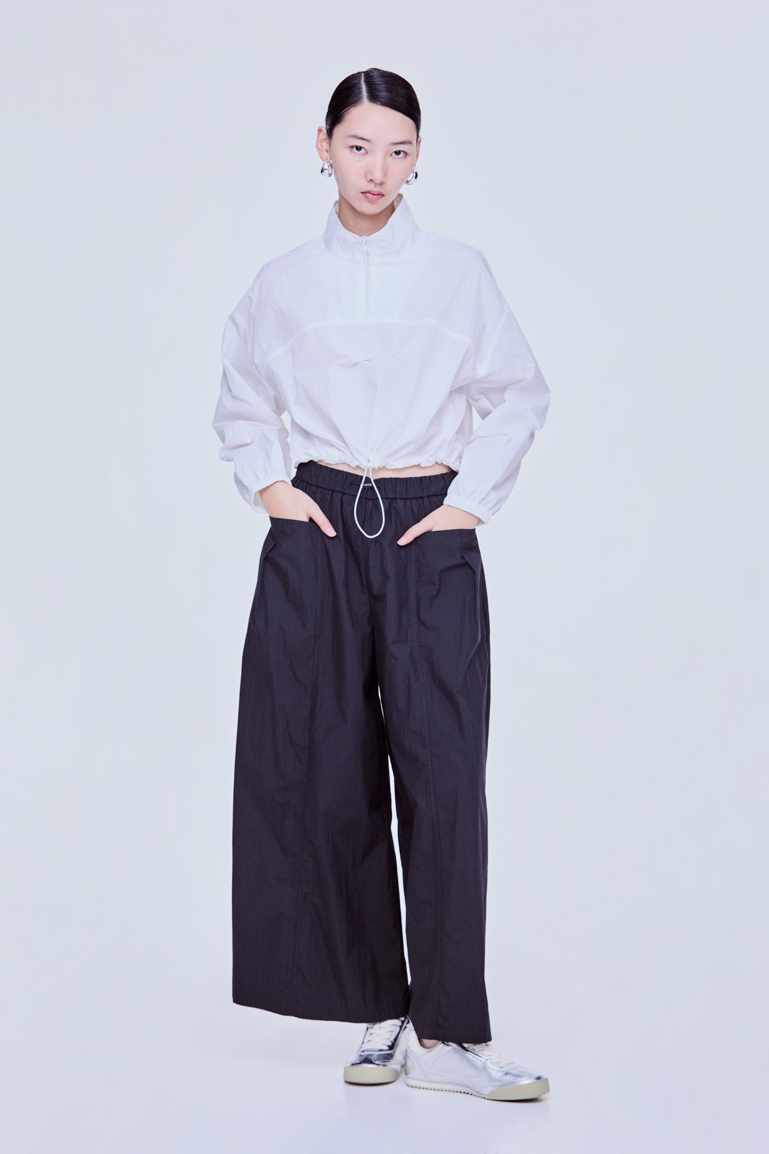 High Neck Outer Track Top