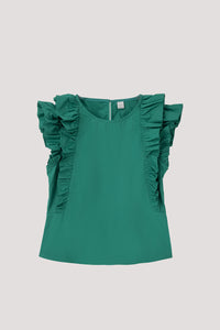 Ruffle Detail Top