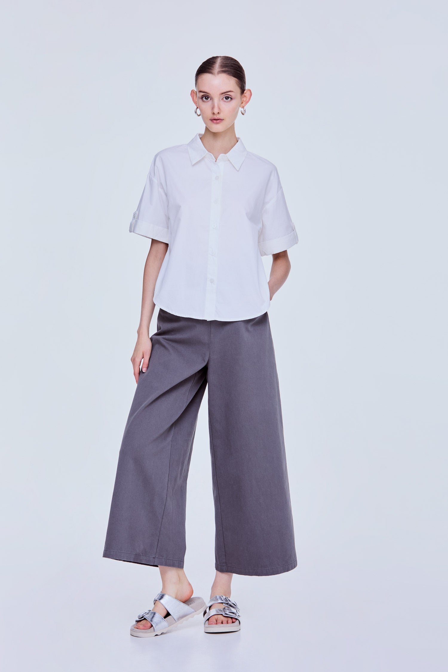 Short Sleeve Shirt Collar