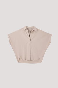 Oversized Asymmerical Hem Magyar Blouse