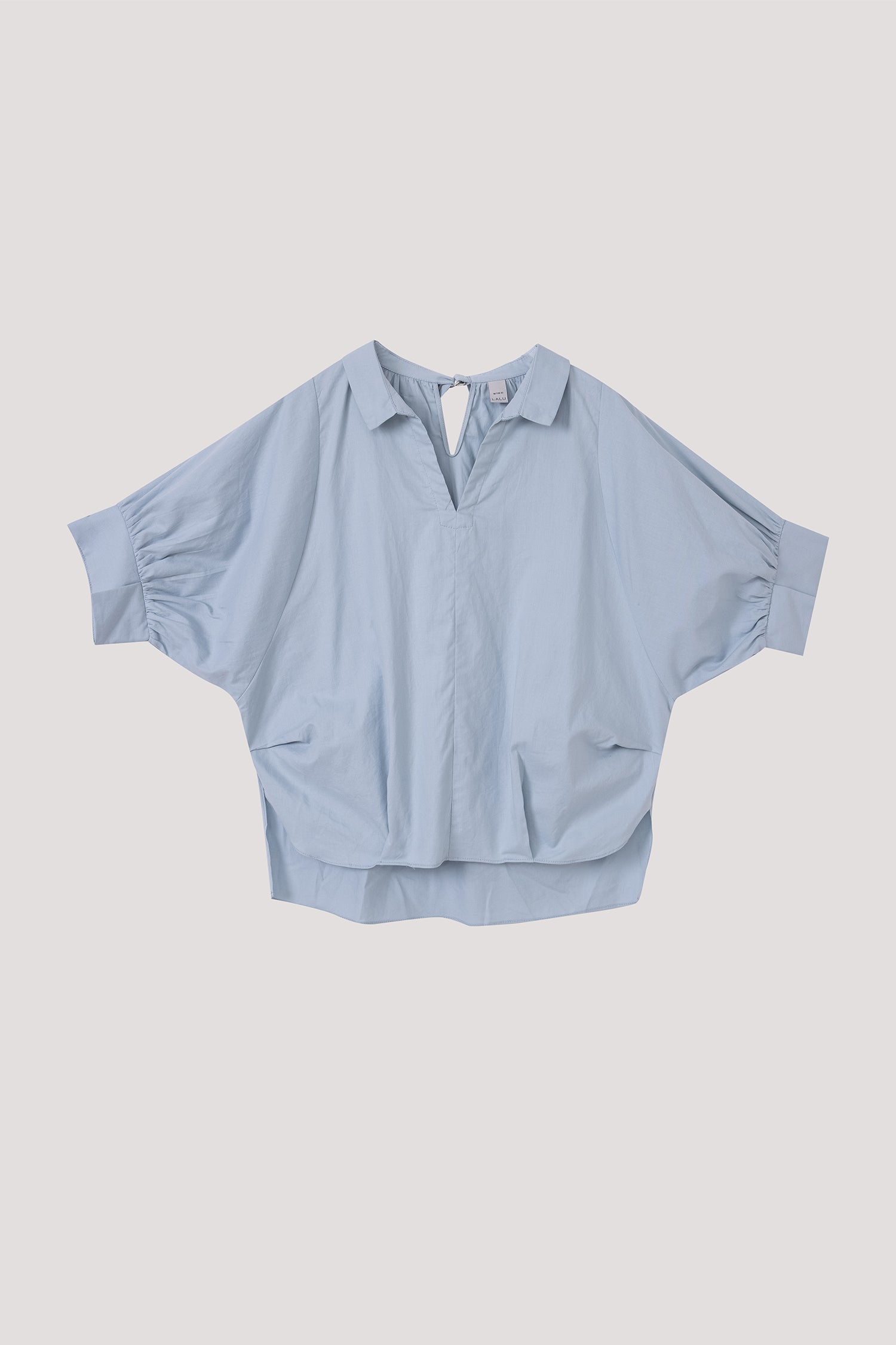 Collared V-Neck Top