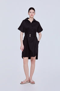 Belted Shirt Dress