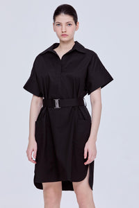 Belted Shirt Dress