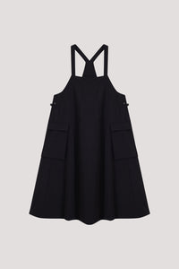Pinafore Midi Dress