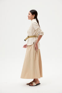 Linen Pocket Blouse