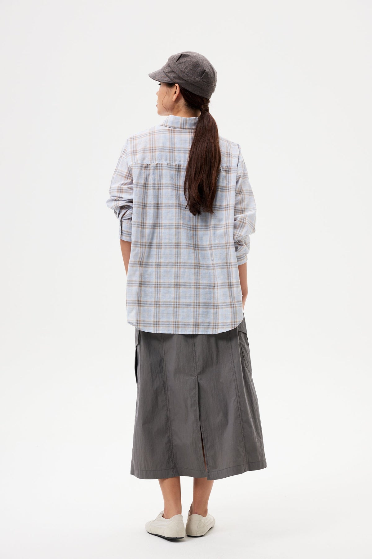 Soft Checks Shirt Blouse