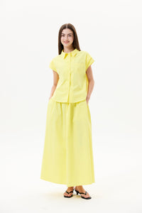 Paneled Sleeves Blouse