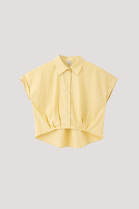 Asymmetrical Pleat Top
