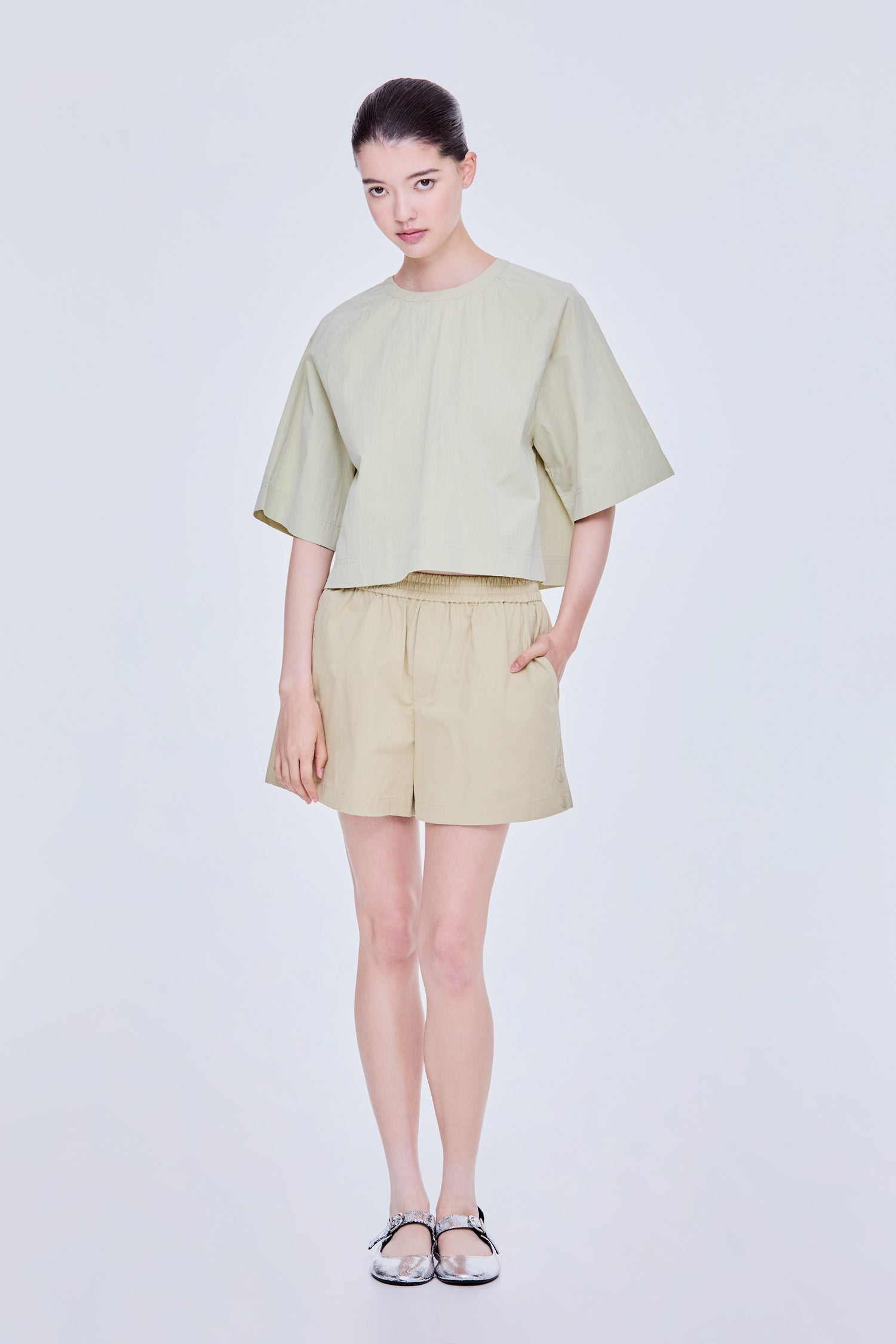 Boxy Raglan Top