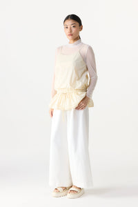 Adjustable Peplum Top