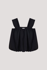 Sleeveless Bubblehem Top