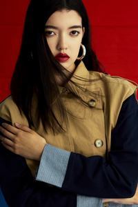 Panelled Collared Vest
