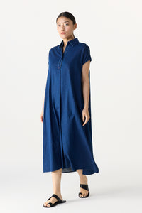 Relaxed Tunic Denim Dress