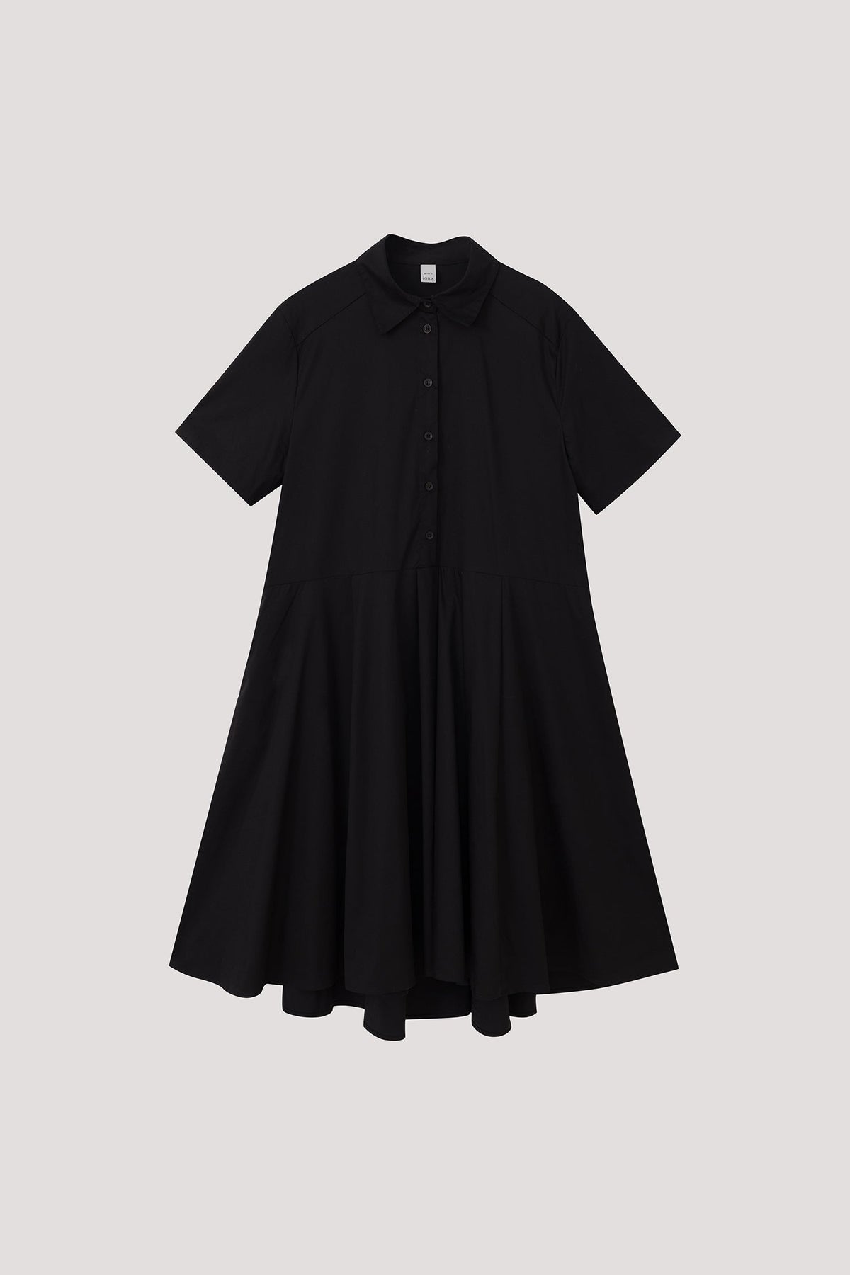 Pleated Shirt Dress