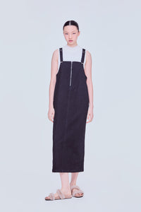 Denim Straight Cut Pinafore