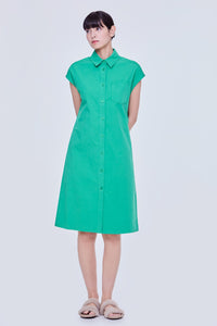 Magyar Denim Tunic Midi Dress