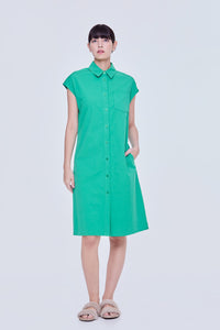 Magyar Denim Tunic Midi Dress