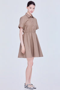 Cinched Waist Dress