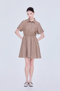 Cinched Waist Dress