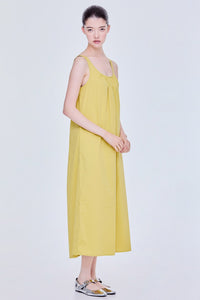 Gathered Tank Dress