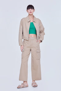 Zipped Boxy Jacket