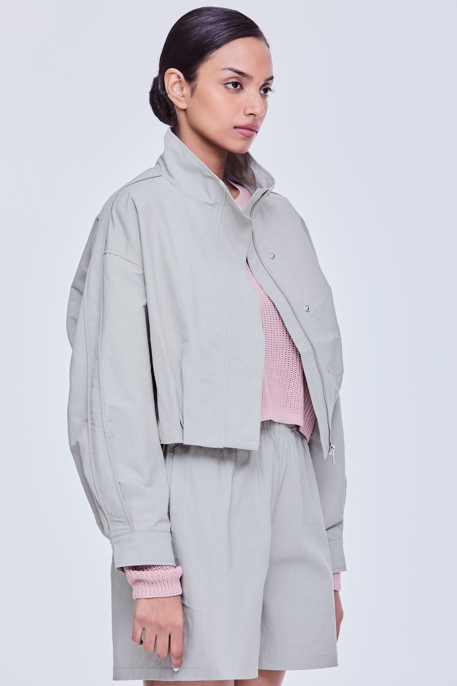 High Neck Puff Jacket