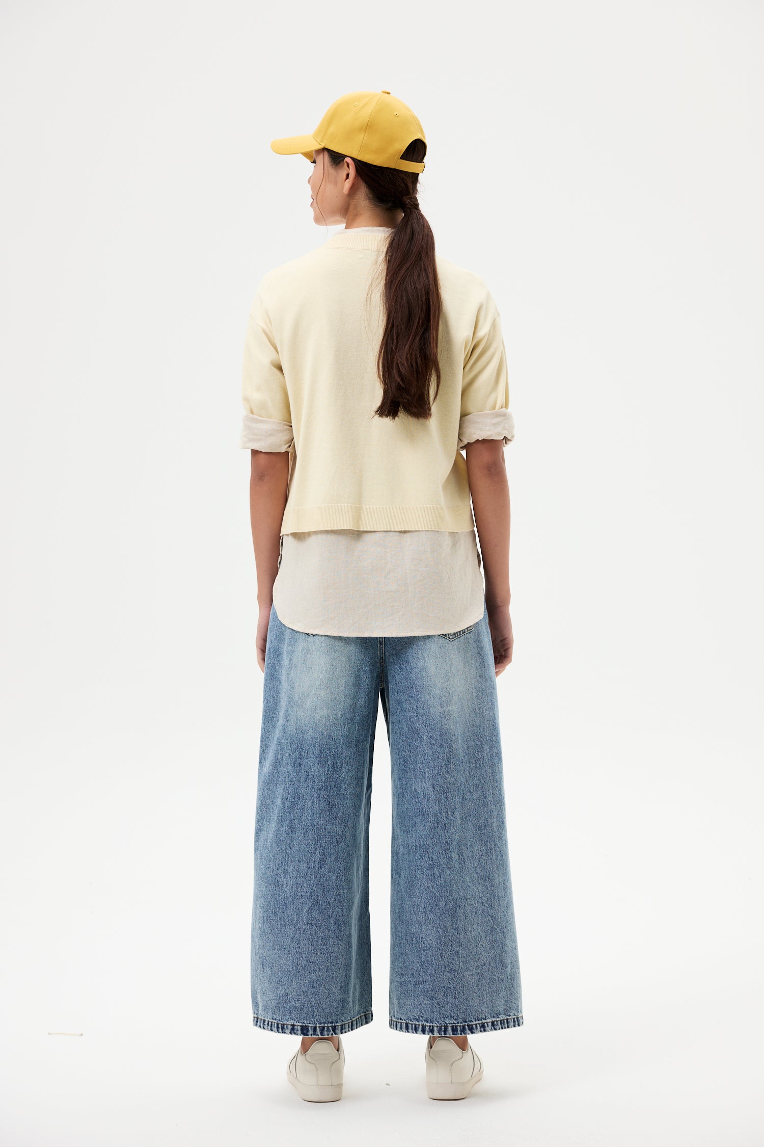 Relaxed Stripes Knit Top