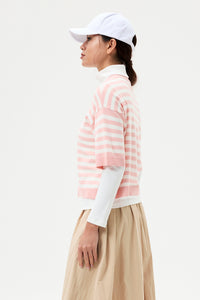 Relaxed Stripes Knit Top