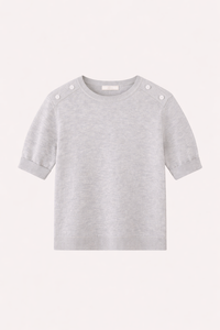 Folded Cuff Knit Top