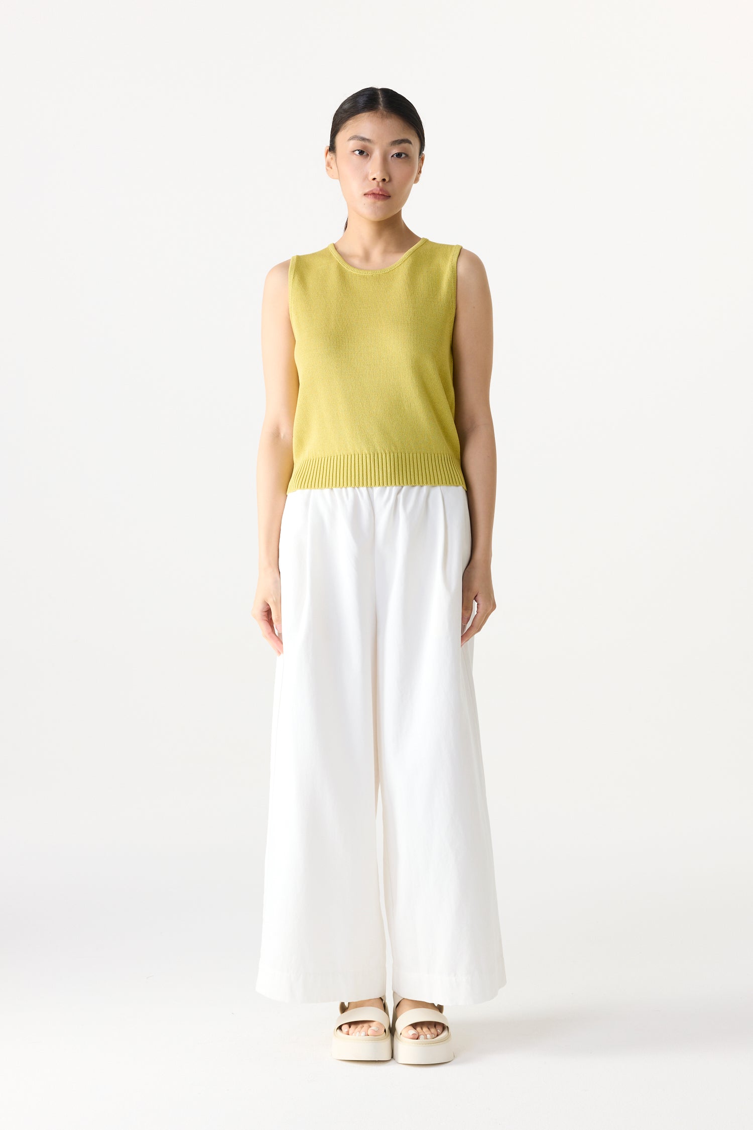 Sleeveless Knit Top