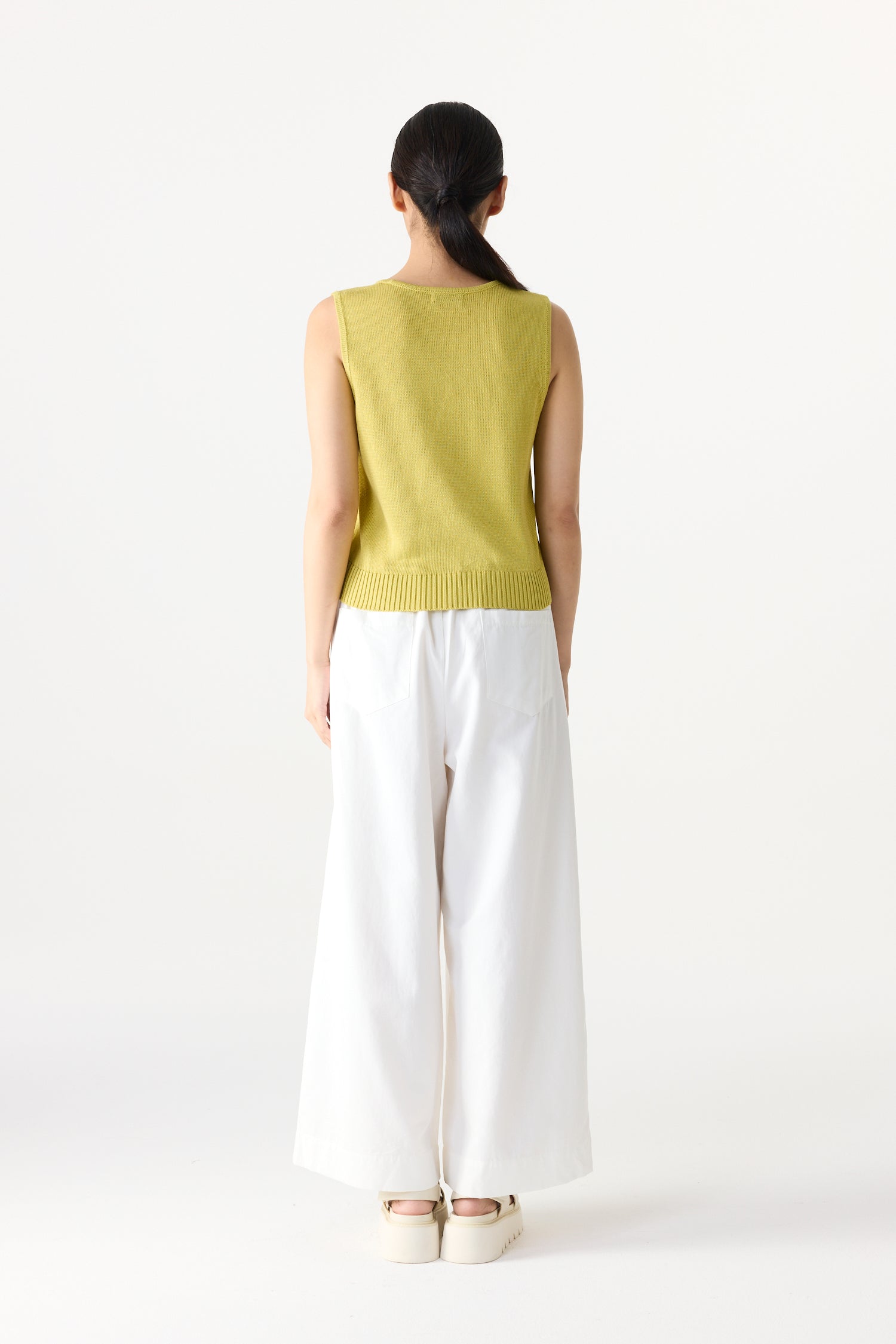 Sleeveless Knit Top
