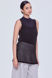 Net Knit Tank Top