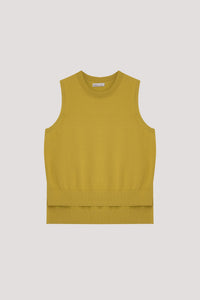 Asymmetrical Knit Tank Top